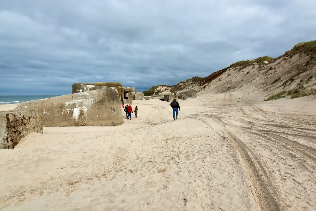 Bunker am Strand von Løkken