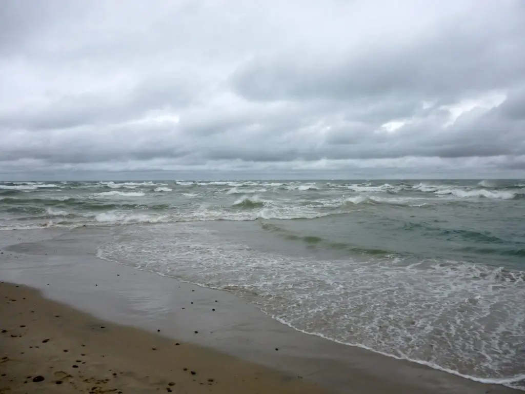 An der Nordspitze treffen Nord- und Ostsee aufeinander