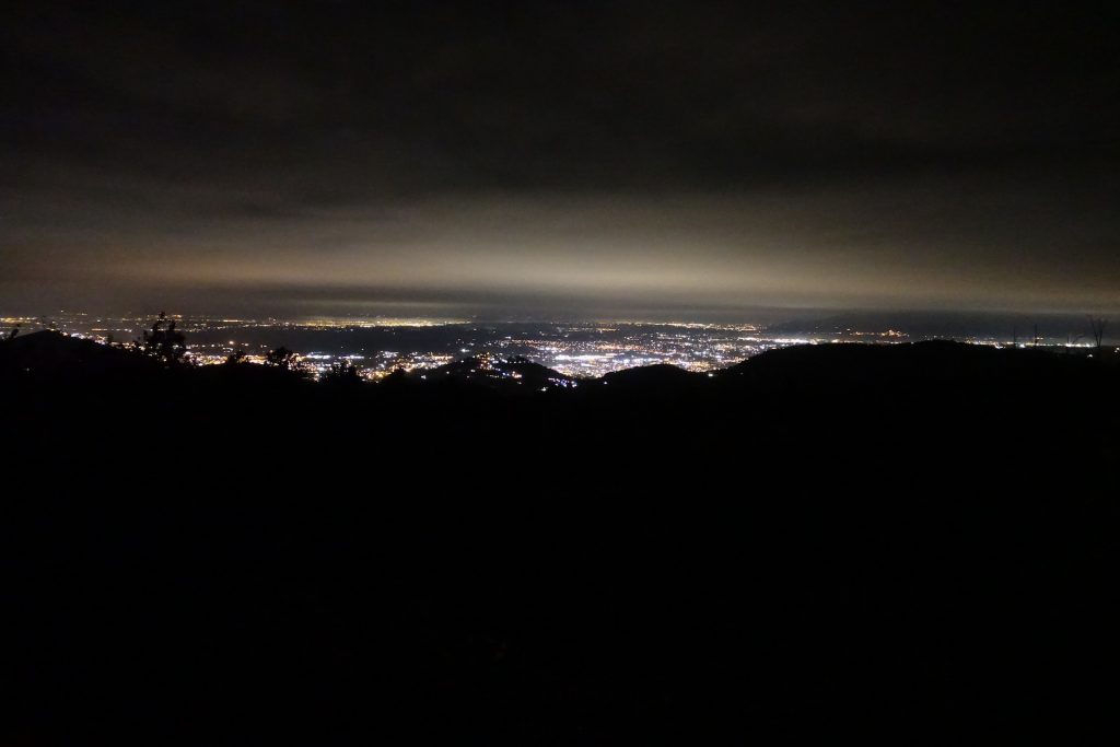 Aussicht auf Pistoia vom Agricampeggio le Carbonaie