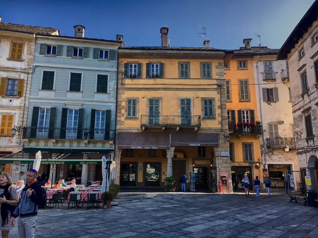 Piazza Motta in Orta San Giulio