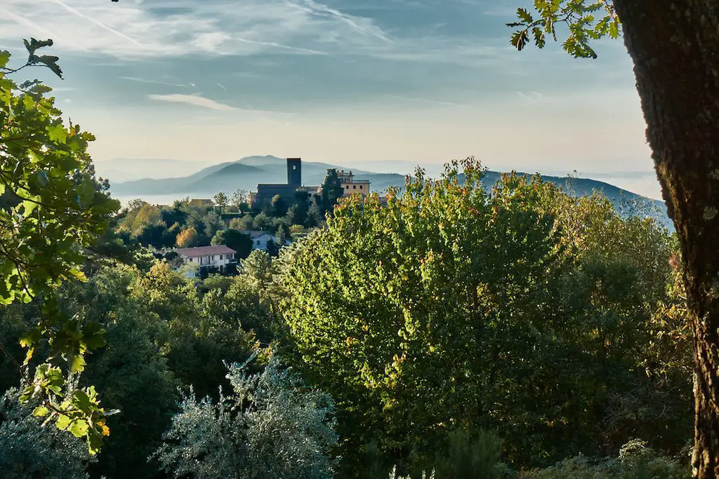 Blick über die Toskana