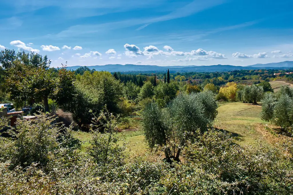 Landschaft der Toskana