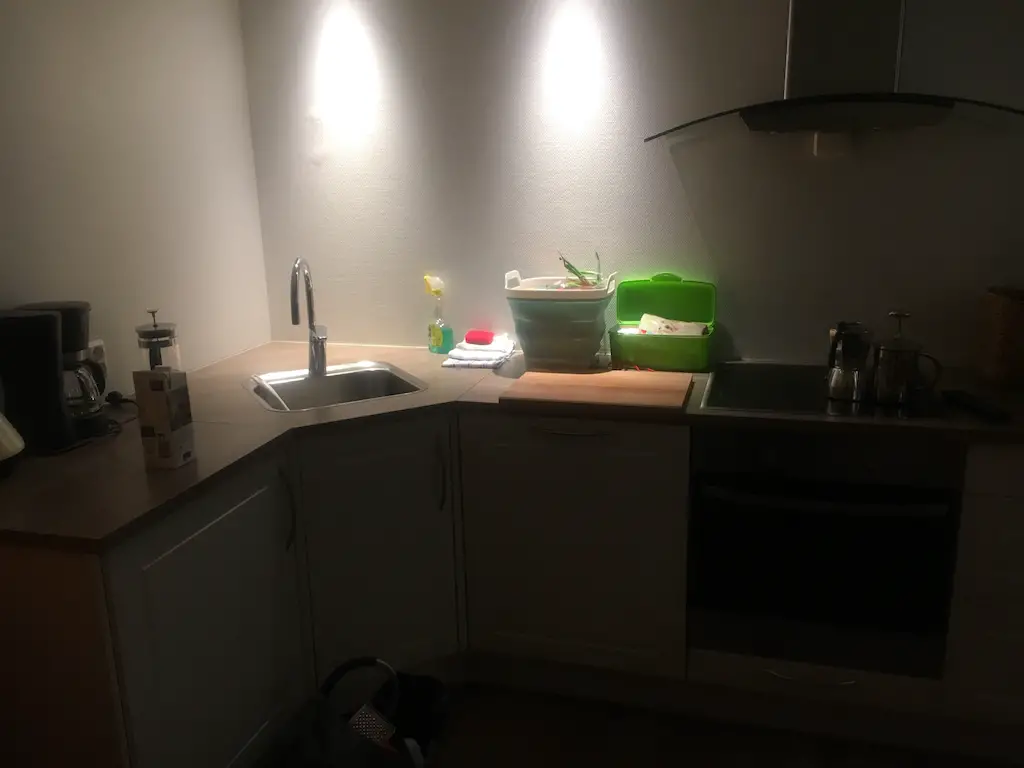 Küche im Appartement