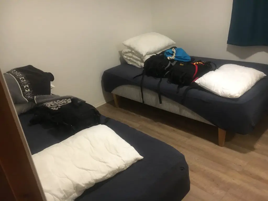 Schlafzimmer im Appartement