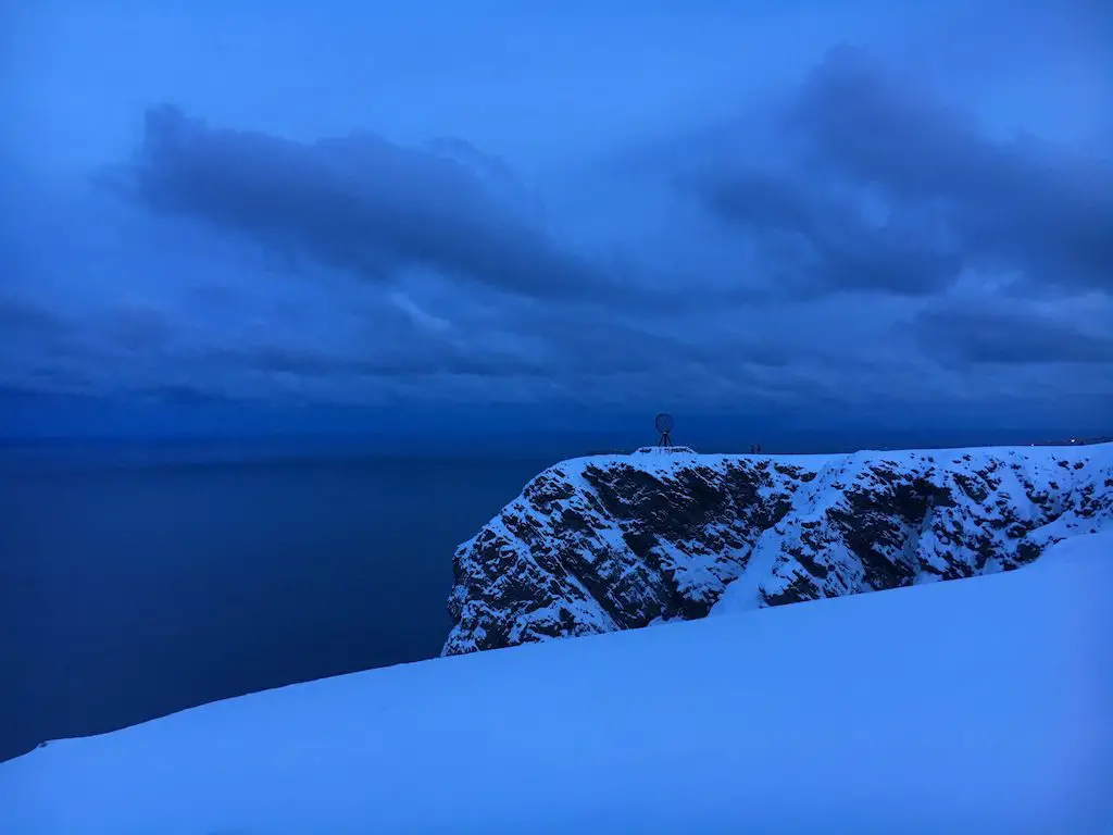 Nordkapp Weltkugel