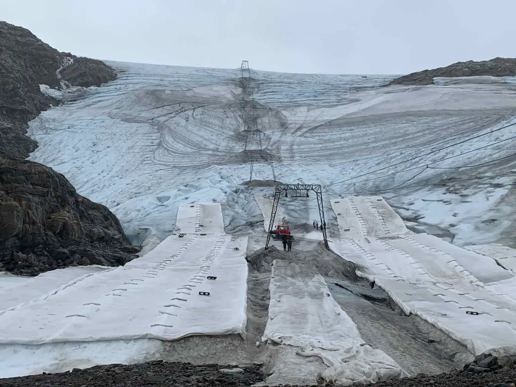 Folgefonna Sommerskicenter in Südnorwegen