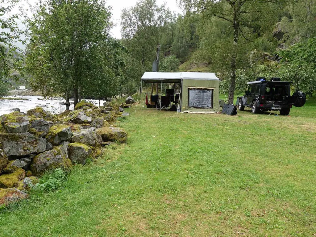Campingplatz am Hardangerfjord