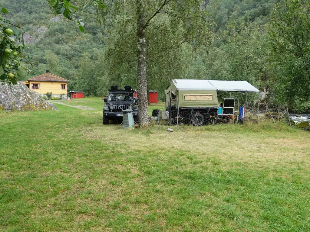 Campingplatz am Hardangerfjord