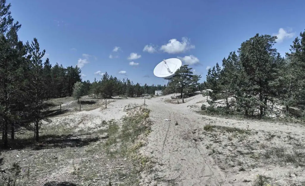 Ventspils und Umgebung, Irbene Radioteleskop