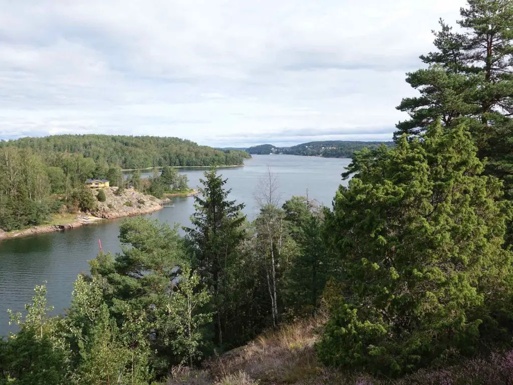 Blick auf den Oslofjord in Südnorwegen