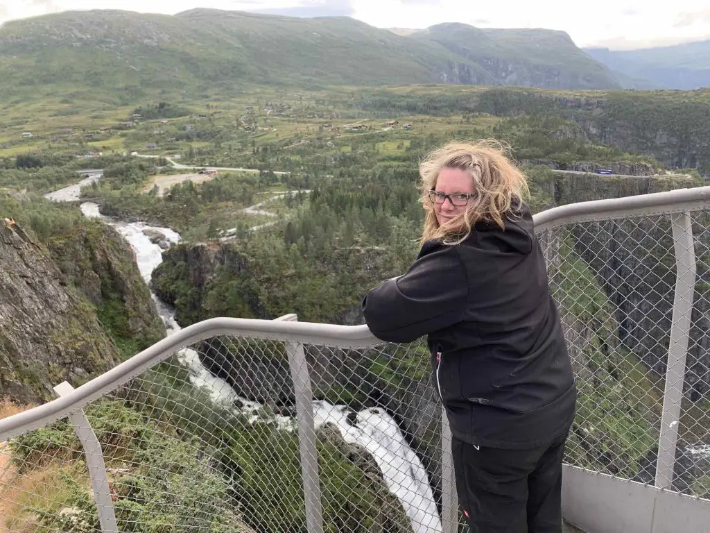 Vøringfossen von oben