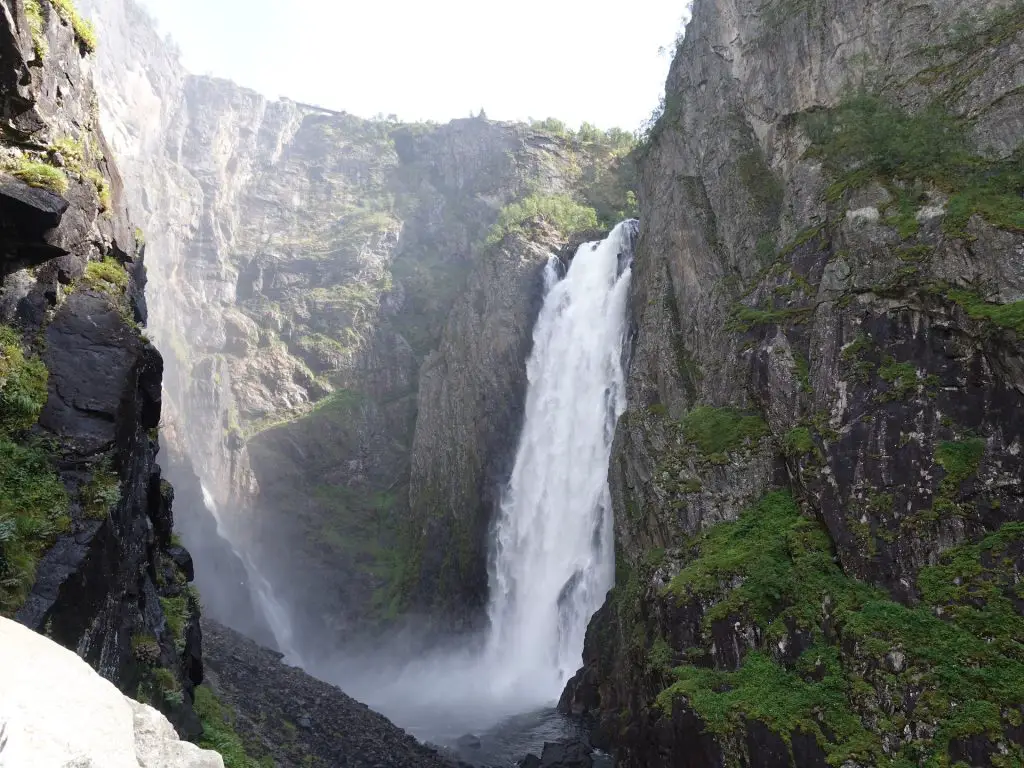 Der Vøringfossen in Südnorwegen