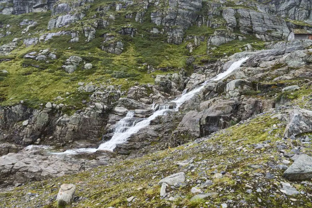 Wasserfall am Folgefonna