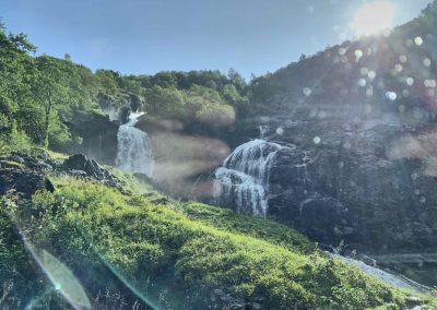 Wasserfälle auf dem Weg zur Hardangervidda