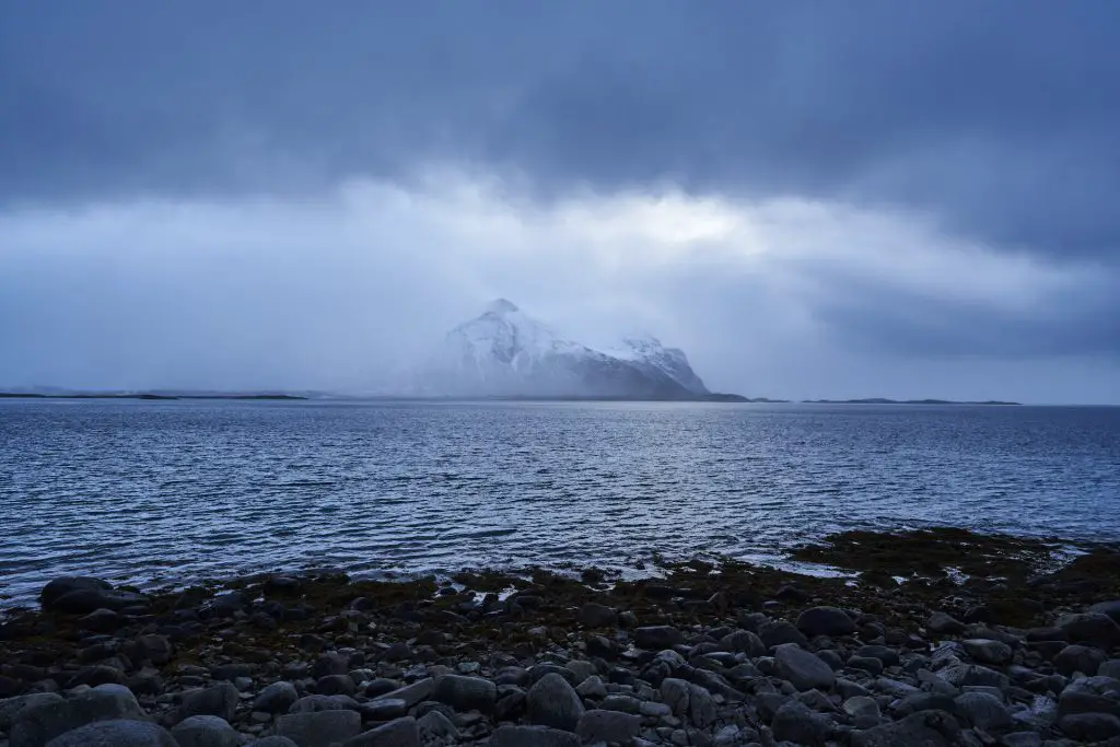 Berg auf den Lofoten