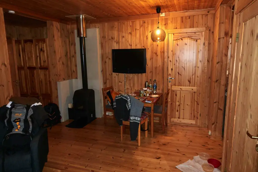 Kaupanger Hütte Wohnzimmer
