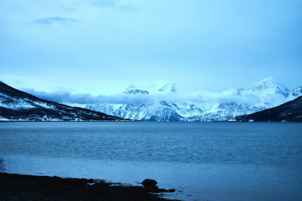 Fjord bei Tromsø