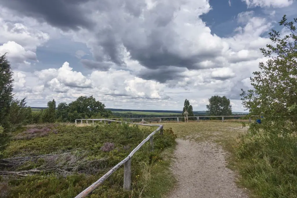 Aussichtspunkt auf dem Wilseder Berg