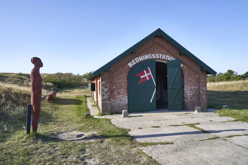 Redningsstation in Mandø