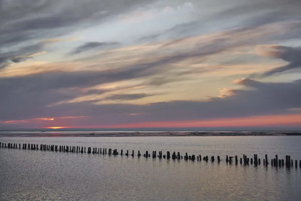 Sonnenuntergang auf Mandø