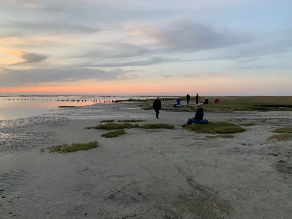 Sonnenuntergang auf Mandø