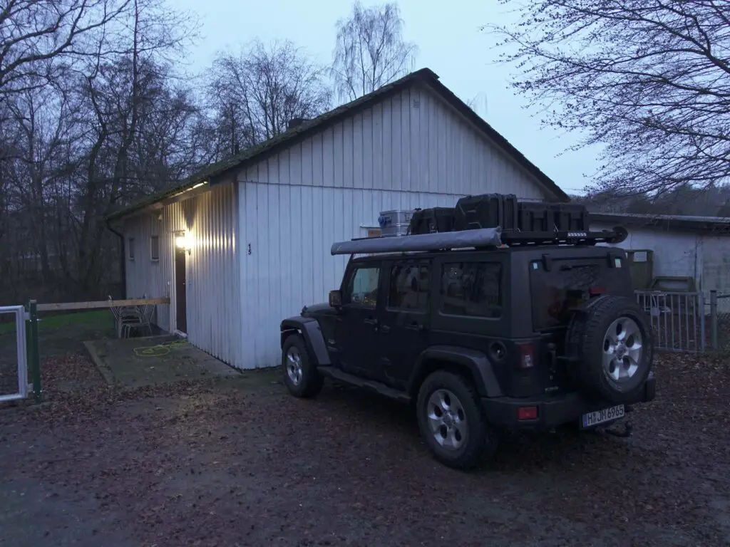 1. Hütte Richtung Polarnacht