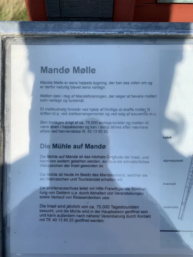 Info zur Mühle von Mandø