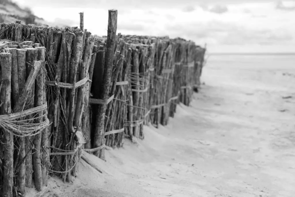 Urlaubsfotos in Schwarzweiß