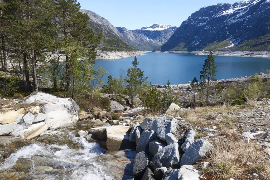 Sicht auf den Ringedalsvatnet