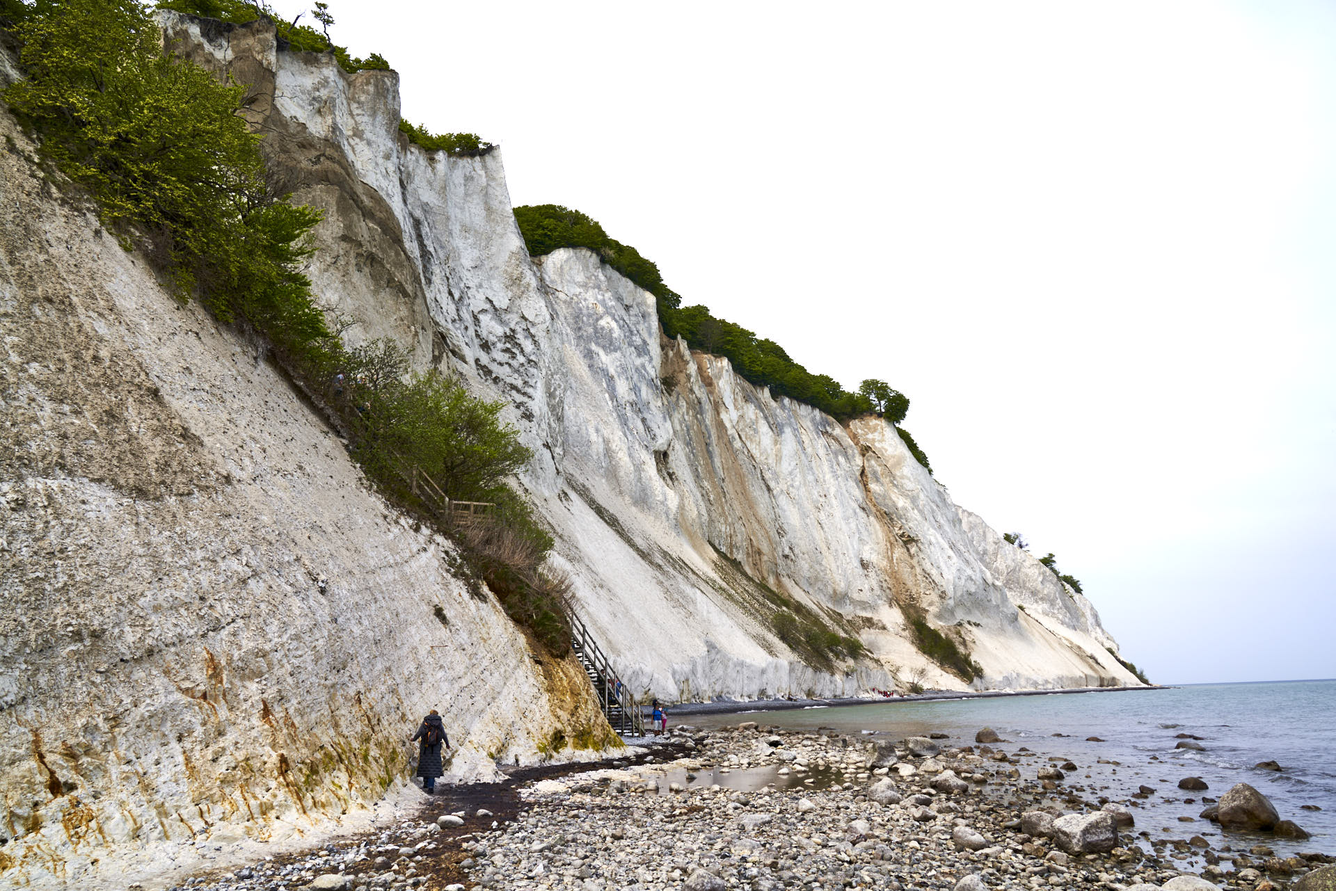 Møns Klint auf der dänische Ostseeinsel Møn