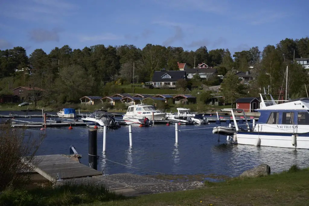 Hafen beim Vindöns Camping og Marina