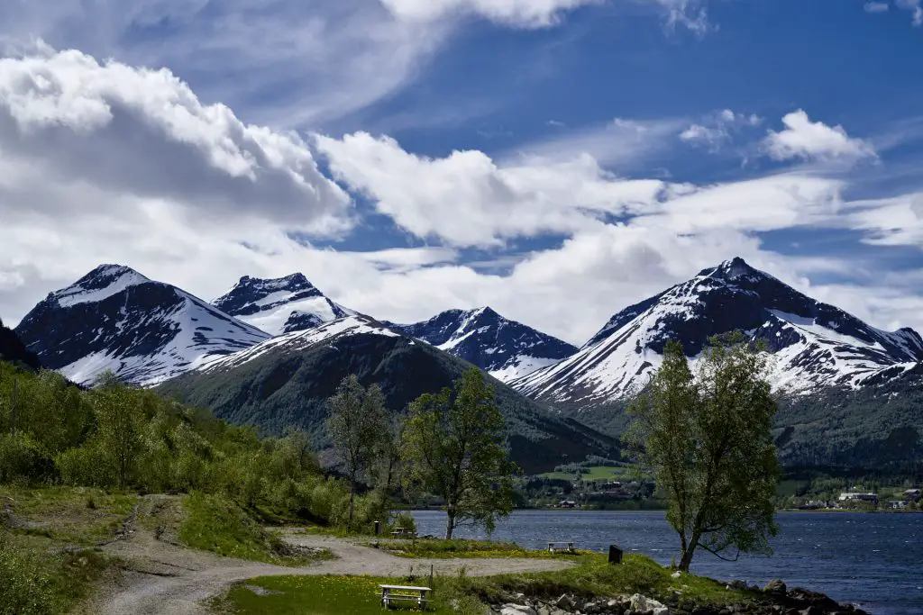 Fagervik Campingplatz mit Aussicht