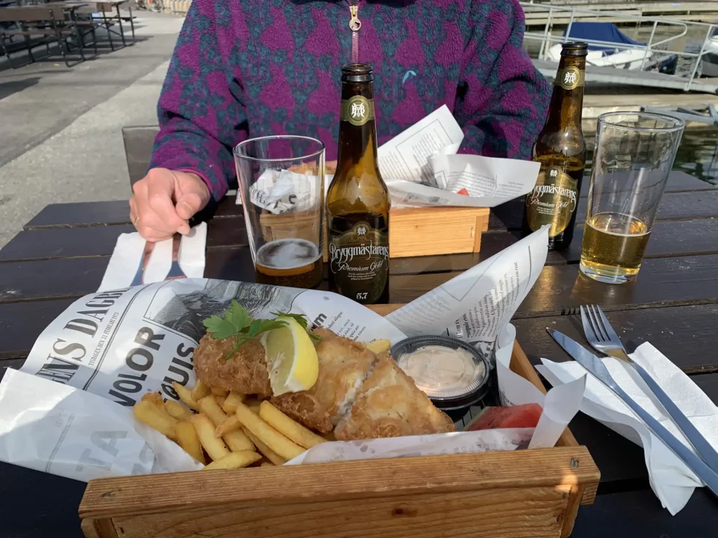 Fish & Chips in Karlskrona