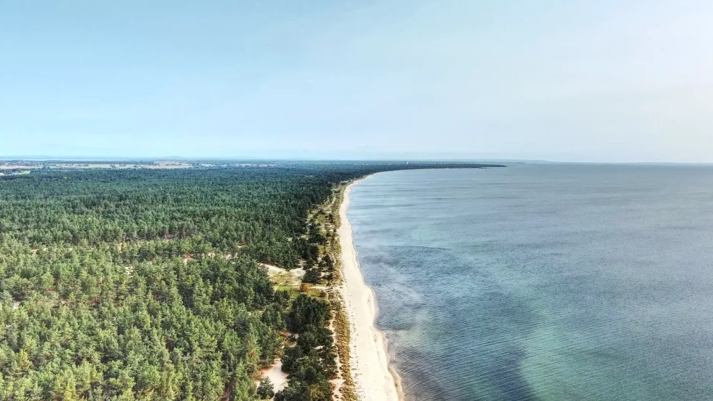 Langer Sandstrand bei Åhus