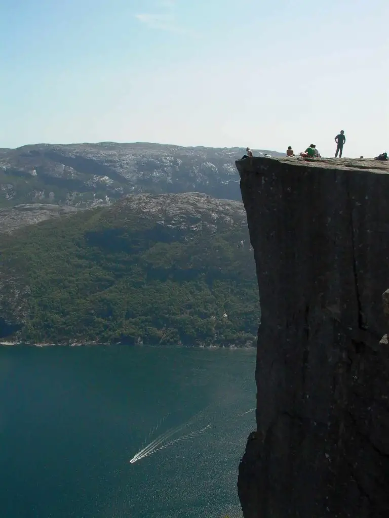 Der Preikestolen, eine von Südnorwegens Sehenswürdigkeiten