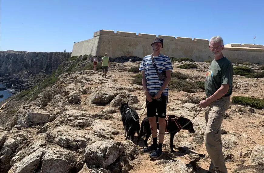 An der Algarve mit Hund