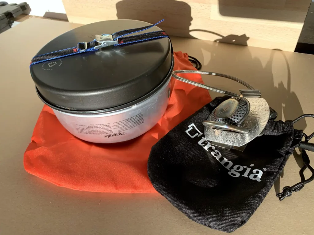 Trangia 27 zusammengepackt