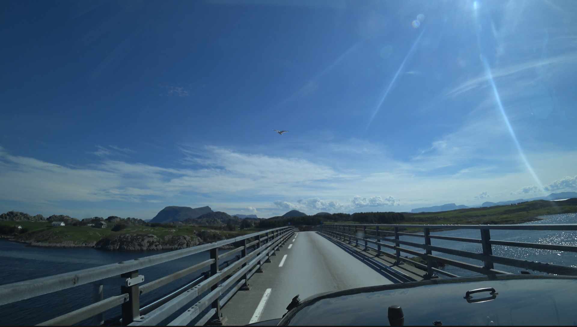 Brücke auf Værlandet